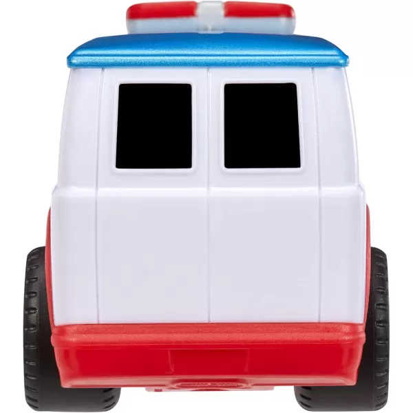 imageLittle Tikes My First Cars Crazy Fast Cars 2Pack Racin Responders Fire Truck Ambulance Pullback Toy Car Vehicle Goes up to 50 ft