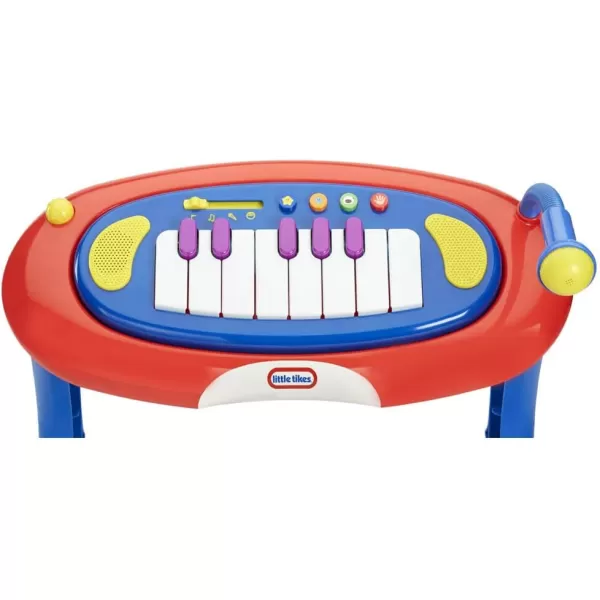 imageLittle Tikes SingaLong Piano Musical Station Keyboard with Working Microphone for Kids Ages 35 Years Old