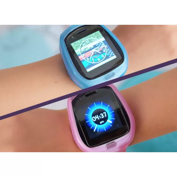 imageLittle Tikes Tobi Robot Smartwatch  Blue with Movable Arms and Legs Fun Expressions Sound Effects Play Games Track Fitness and Steps Builtin Cameras for Photo and Video 512 MB  Kids Age 4Multicolor