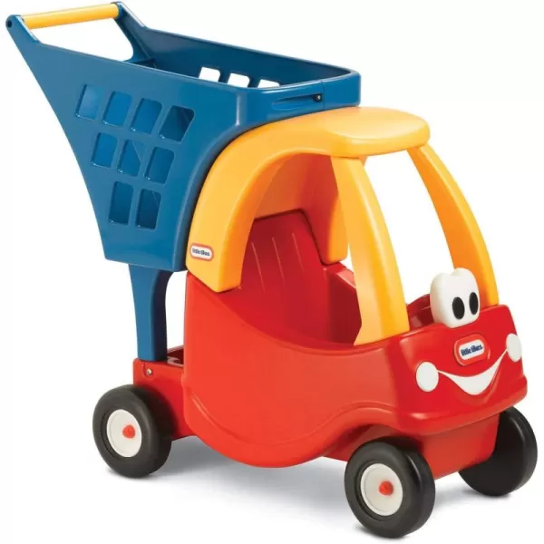 imageLittle Tikes Cozy Shopping Cart RedYellowMulticolor