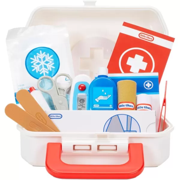 imageLittle Tikes First Aid Kit Realistic Doctor Pretend Play Toy for Kids Includes 25 Accessories Ages 3