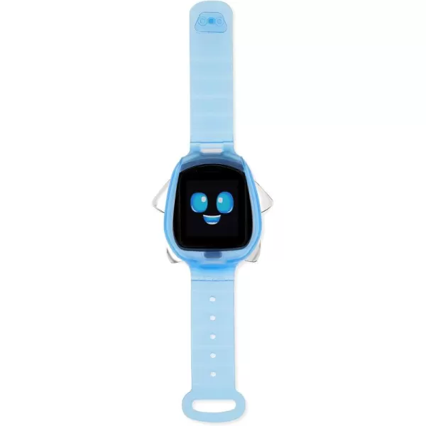 imageLittle Tikes Tobi Robot Smartwatch  Blue with Movable Arms and Legs Fun Expressions Sound Effects Play Games Track Fitness and Steps Builtin Cameras for Photo and Video 512 MB  Kids Age 4Multicolor