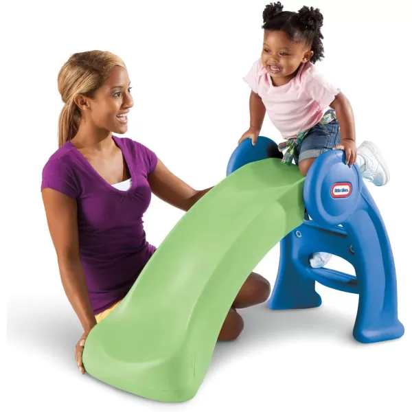 imageLittle Tikes Junior Play Slide GreenBlue 5 ft or lessGreenBlue