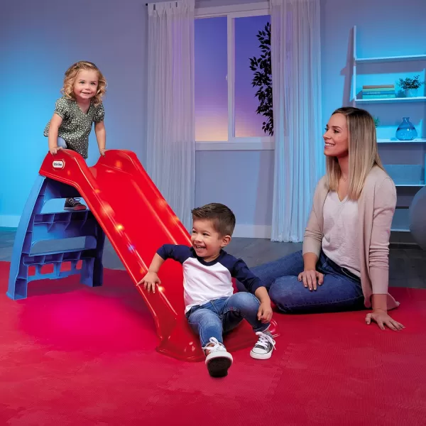 imageLittle Tikes LightUp First Slide for Kids IndoorsOutdoors  RedRed