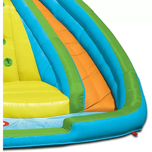 imageLittle Tikes Rocky Mountain River Race Inflatable Slide Bouncer Multicolor 16100L x 16900W x 10300H  Weight 5000lbsMulticolor