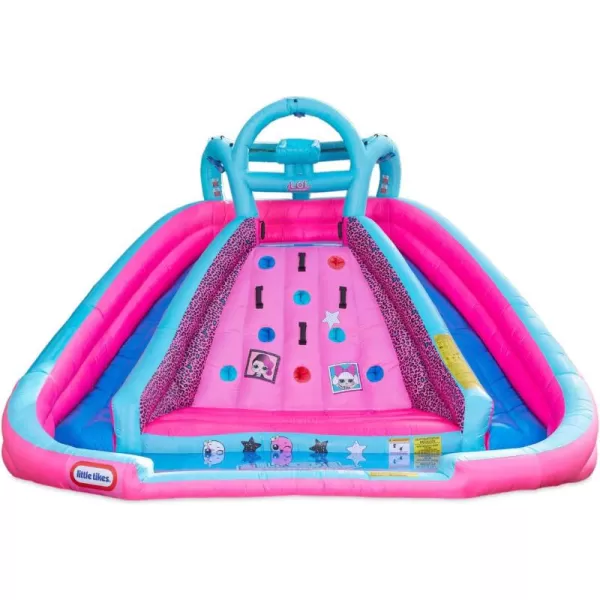 imageLittle Tikes Rocky Mountain River Race Inflatable Slide Bouncer Multicolor 16100L x 16900W x 10300H  Weight 5000lbsMulticolored