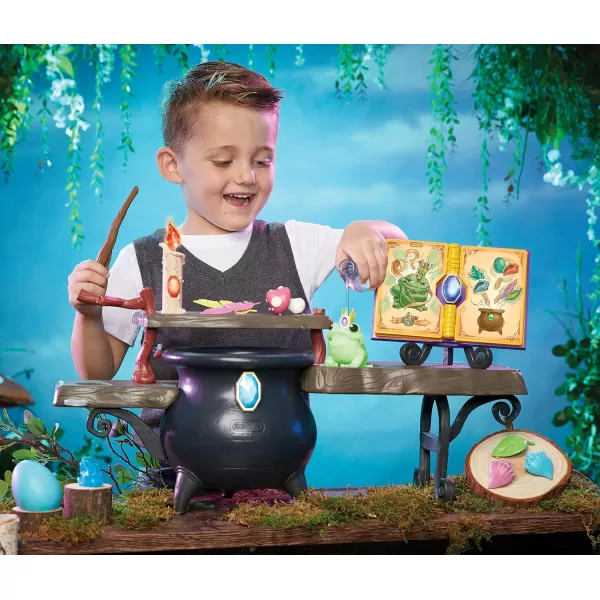 imageLittle Tikes Magic Workshop Roleplay Tabletop Play Set for Kids Boys Girls 3Multicolor