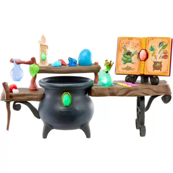 imageLittle Tikes Magic Workshop Roleplay Tabletop Play Set for Kids Boys Girls 3Multicolor