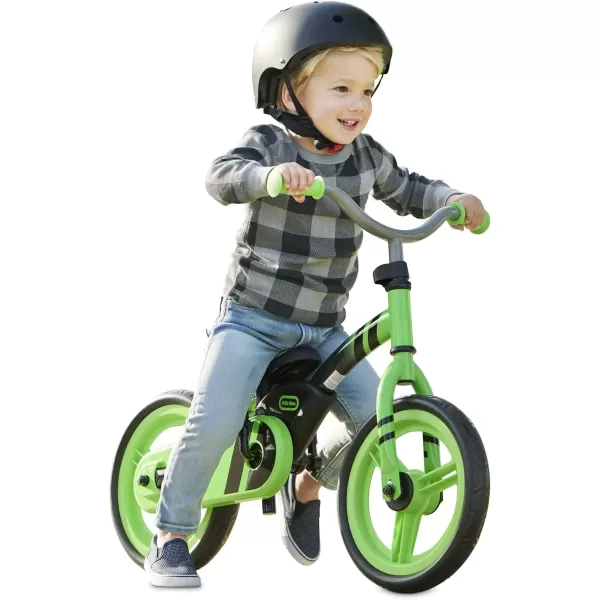 imageLittle Tikes My First BalancetoPedal Training Bike for Kids in Green Ages 25 Years 12Inch 649615CMulticolor