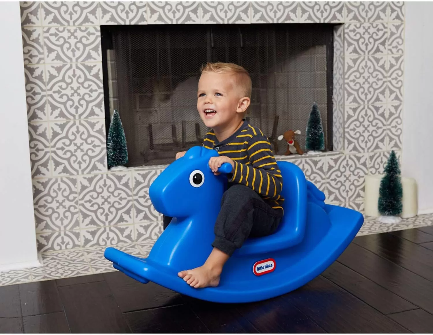imageLittle Tikes Rocking Horse Blue 3300 L x 1000 W x 1750 H InchesBlue