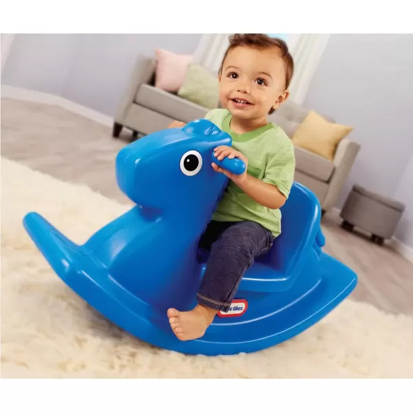 imageLittle Tikes Rocking Horse Blue 3300 L x 1000 W x 1750 H InchesBlue