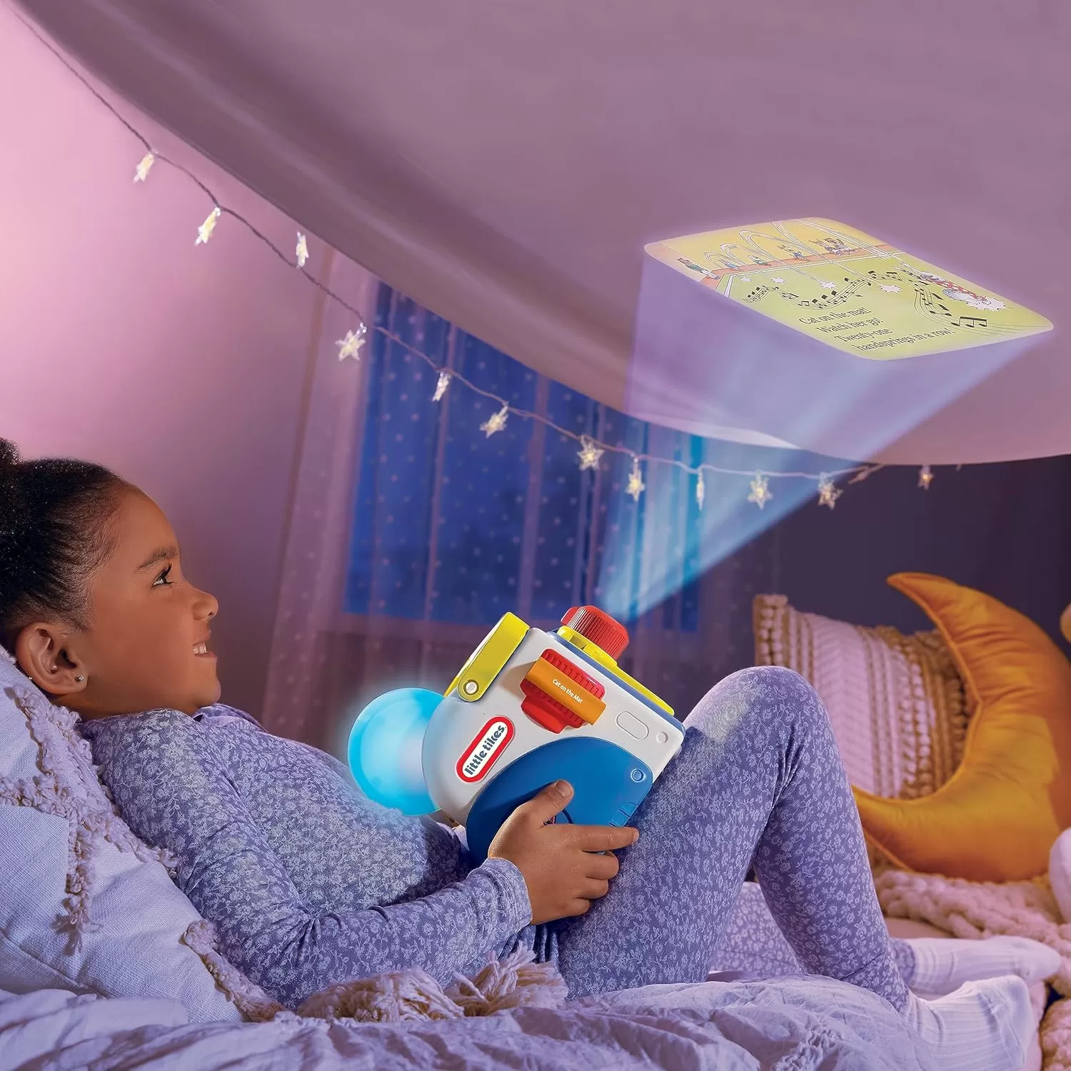 imageLittle Tikes Story Dream Machine Colorful Cats Story Collection Storytime Books Random House Audio Play Character Gift and Toy for Toddlers and Kids Girls Boys Ages 3 Years