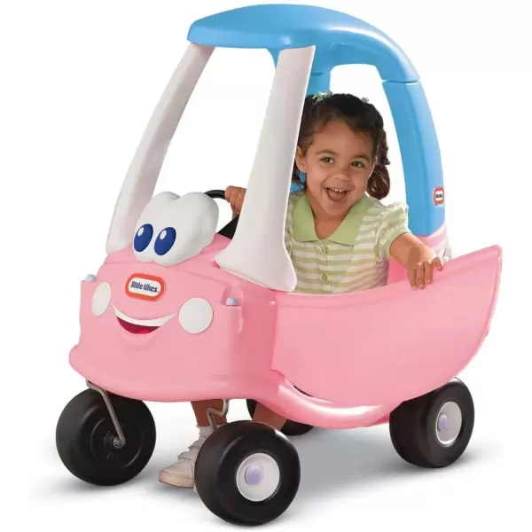 imageLittle Tikes Princess Cozy Coupe  30th Anniversary WhiteBluePink 295 x 165 x 335 inchesPrincess Coupe