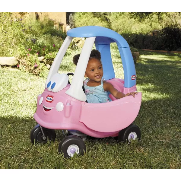 imageLittle Tikes Princess Cozy Coupe  30th Anniversary WhiteBluePink 295 x 165 x 335 inchesPrincess Coupe