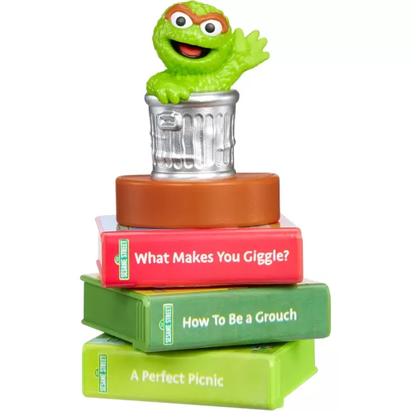 imageLittle Tikes Story Dream Machine Oscar The Grouch ampamp Friends Story Collection Storytime Book Set Books Sesame Street Audio Play Character Learning Toy Gift Toddlers and Kids Ages 3 Years