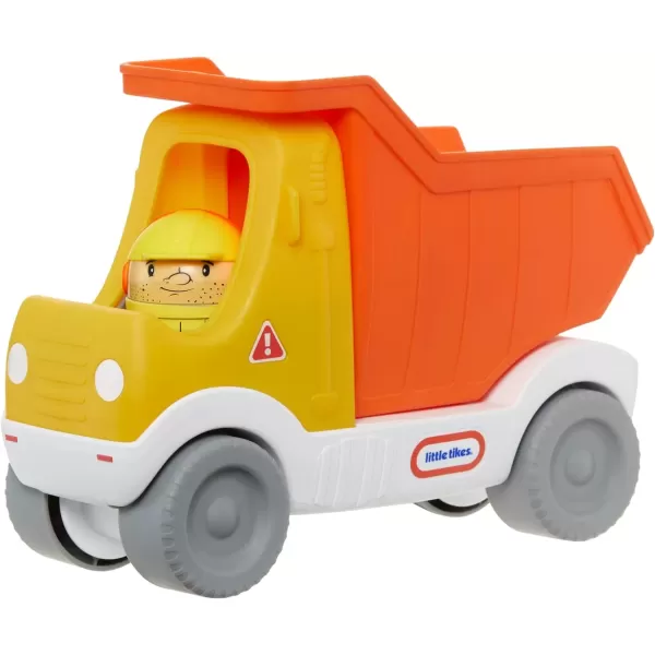 imageLittle Tikes Toddle Tots Haul Away Dump Truck Toddler Playset Push Along Dump Truck ampamp 3 Character Figures for Pretend Play Gift and Toy for Toddlers and Kids Girls Boys Ages 15 Years