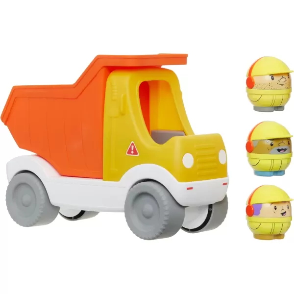 imageLittle Tikes Toddle Tots Haul Away Dump Truck Toddler Playset Push Along Dump Truck ampamp 3 Character Figures for Pretend Play Gift and Toy for Toddlers and Kids Girls Boys Ages 15 Years