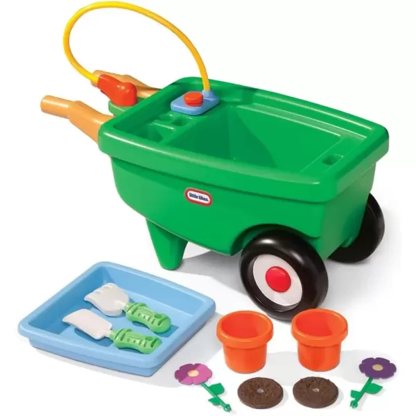 imageLittle Tikes 2in1 Garden Cart and WheelbarrowMulticolor