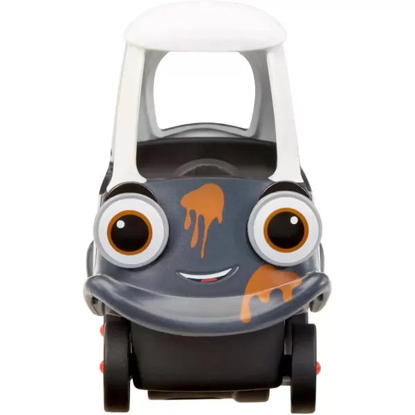 imageLittle Tikes Lets Go Cozy Coupe 2pk Mini Color Change Vehicles for Tabletop or Floor Push Play Car Fun and Color Change for Toddlers Boys Girls 3 Years RedRed