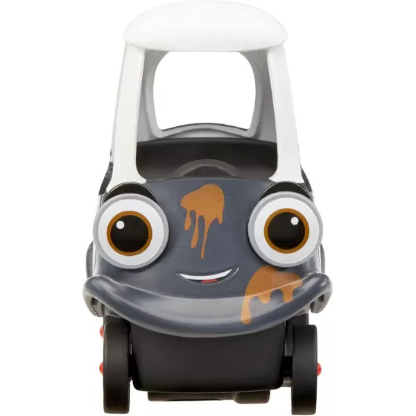 imageLittle Tikes Lets Go Cozy Coupe 2pk Mini Color Change Vehicles for Tabletop or Floor Push Play Car Fun and Color Change for Toddlers Boys Girls 3 Years RedRed