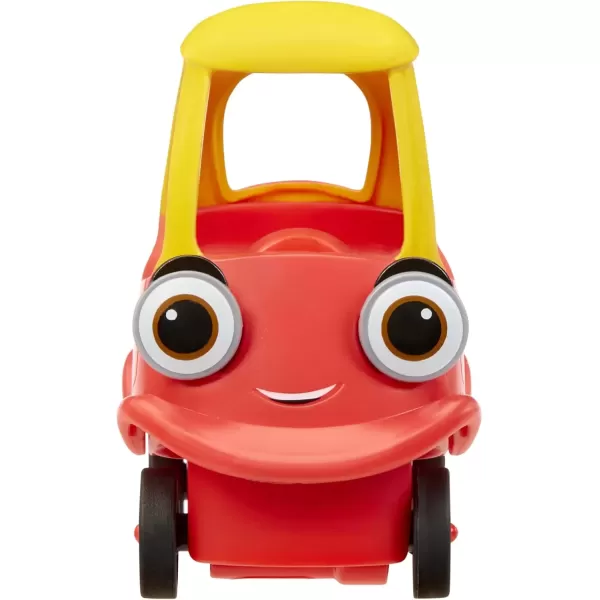 imageLittle Tikes Lets Go Cozy Coupe 2pk Mini Color Change Vehicles for Tabletop or Floor Push Play Car Fun and Color Change for Toddlers Boys Girls 3 Years RedRed