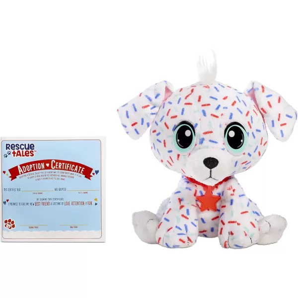 imageLittle Tikes Rescue Tales Present Surprise Dalmatian Soft Plush Stuffed Animal Toy Birthday Music ampamp Accessories Adoption Tag Certificate Gifts for Kids Toys for Girls ampamp Boys Ages 3 4 5