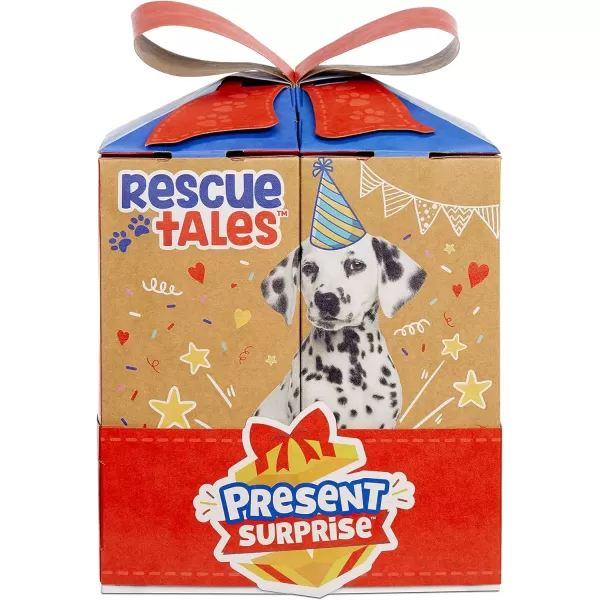 imageLittle Tikes Rescue Tales Present Surprise Dalmatian Soft Plush Stuffed Animal Toy Birthday Music ampamp Accessories Adoption Tag Certificate Gifts for Kids Toys for Girls ampamp Boys Ages 3 4 5