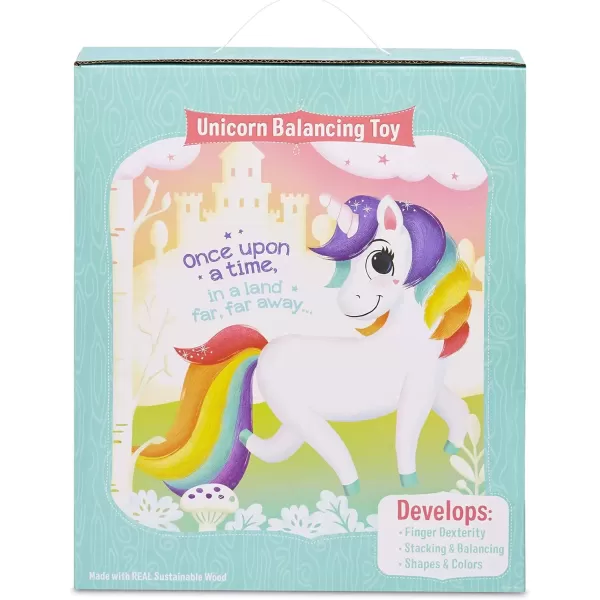 imageLittle Tikes Wooden Critters LlamaCorn Developmental Balancing ToyUnicorn