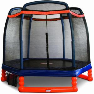 imageLittle Tikes 7 Trampoline Hexagonal Alloy Steel trampolineMulticolor