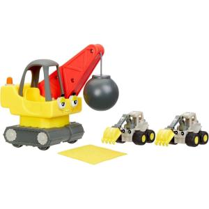 imageLittle Tikes Lets Go Cozy Coupe 3pk Construction Mini Push and Play Vehicle for Tabletop or Floor Push Play Car Fun and Color Change for Toddlers Boys Girls 3 Years