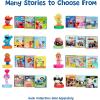 imageLittle Tikes Story Dream Machine Baby Shark Heroes Collection Storytime Books Audio Character Toy Gift for Toddlers Kids Girls Boys Ages 3