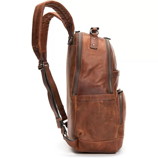 FRYE Logan Backpack Backpack Cognac Antique Pull Up One Size