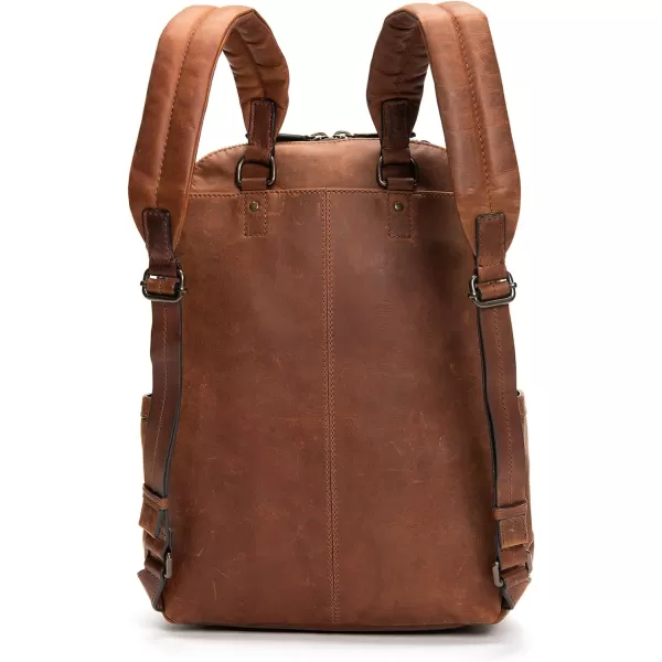 FRYE Logan Backpack Backpack Cognac Antique Pull Up One Size