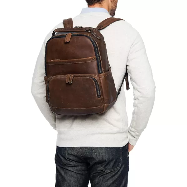 FRYE Logan Backpack Backpack Cognac Antique Pull Up One Size