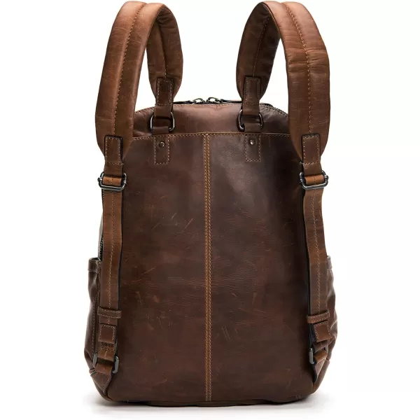 FRYE Logan Backpack Backpack Cognac Antique Pull Up One Size