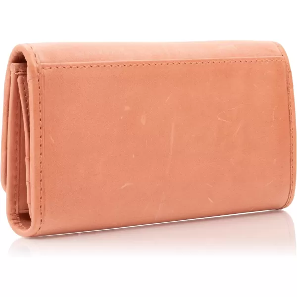 FRYE Melissa Continental Snap Leather Wallet