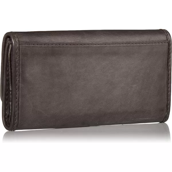 FRYE Melissa Continental Snap Leather Wallet