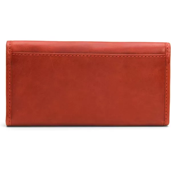 FRYE Melissa Continental Snap Leather Wallet