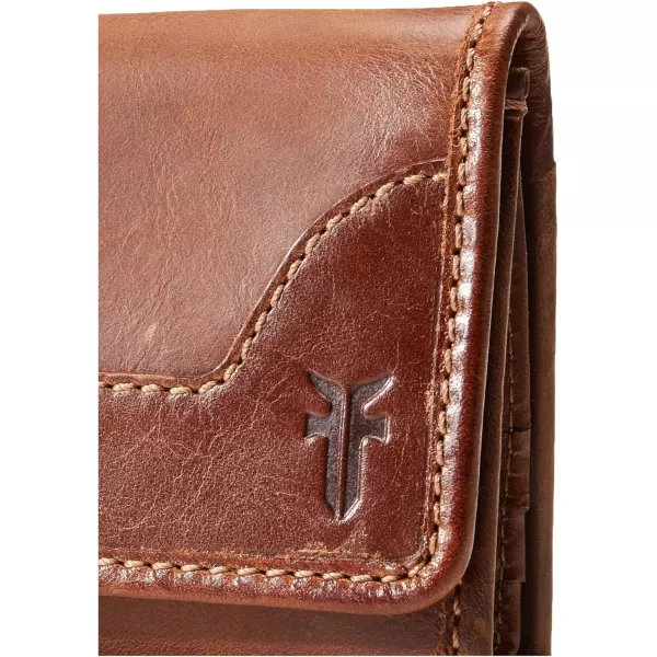 FRYE Melissa Continental Snap Leather Wallet