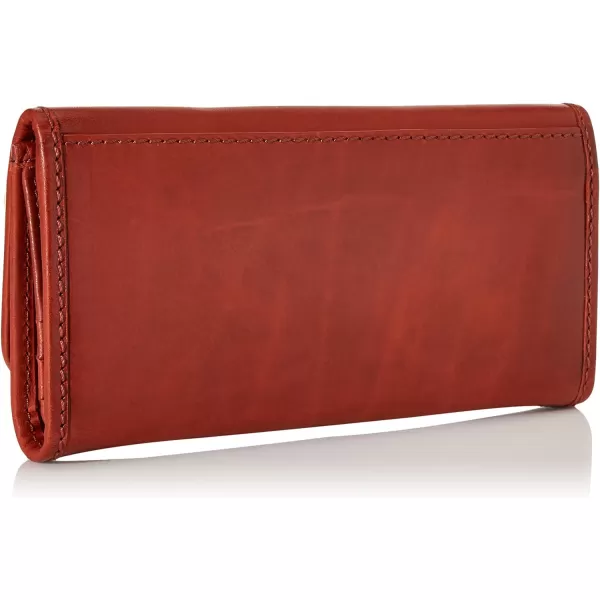 FRYE Melissa Continental Snap Leather Wallet