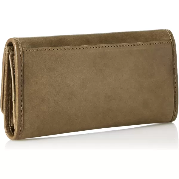 FRYE Melissa Continental Snap Leather Wallet