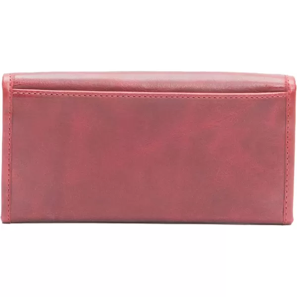 FRYE Melissa Continental Snap Leather Wallet