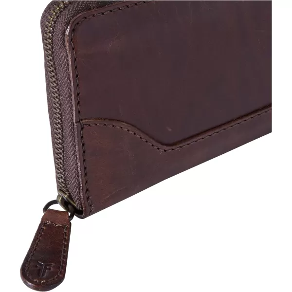 FRYE Melissa Zip Around Leather Wallet