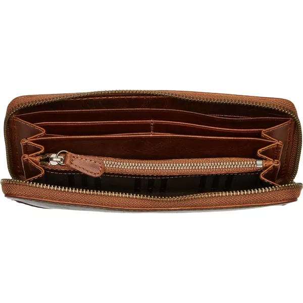 FRYE Melissa Zip Around Leather Wallet