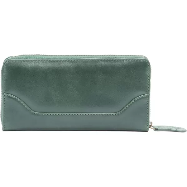 FRYE Melissa Zip Around Leather Wallet