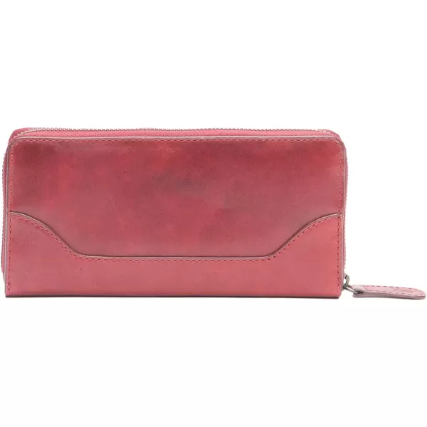 FRYE Melissa Zip Around Leather Wallet