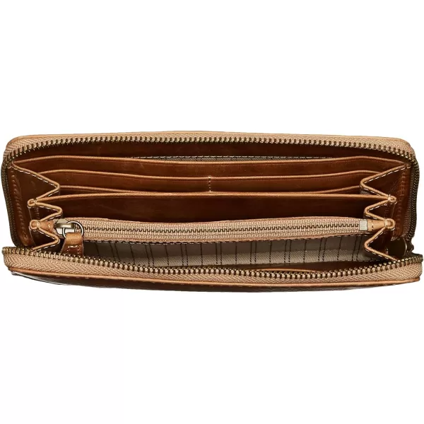 FRYE Melissa Zip Around Leather Wallet