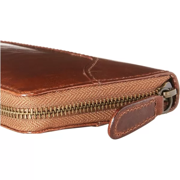 FRYE Melissa Zip Around Leather Wallet