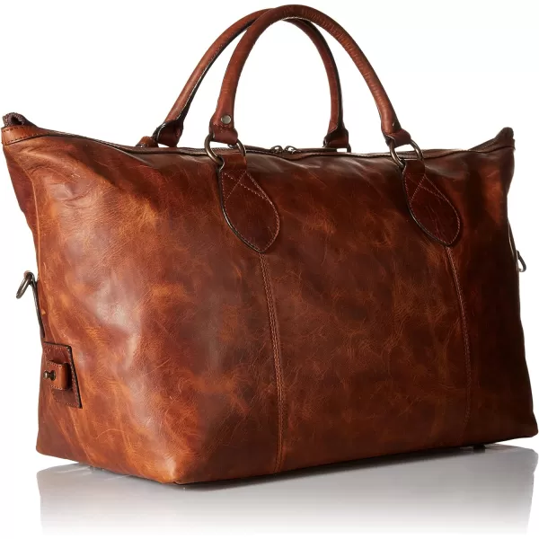 FRYE Men's Logan Overnight Duffle Bag, Cognac, One Size