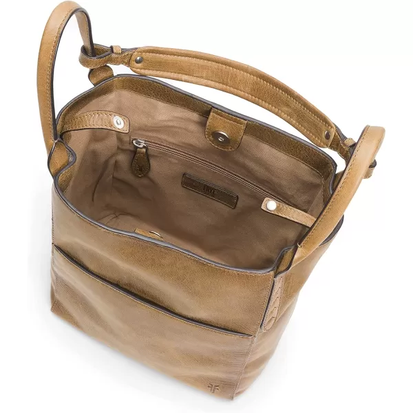 FRYE Reed Zip Leather Hobo